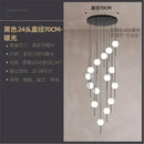 GobekUsa Glass Ball LED Ceiling Chandelier for Home Decor and Lighting