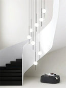 GobekUsa Glass Ball LED Ceiling Chandelier for Home Decor and Lighting