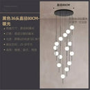 GobekUsa Glass Ball LED Ceiling Chandelier for Home Decor and Lighting
