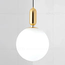 GobekUsa Glass Ball LED Bedside Pendant Lamp