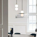 GobekUsa Glass Ball Pendant Light for Duplex Stairwells, Living Room, Bedroom, and Staircase Decor