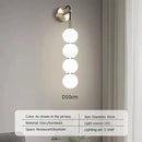 GobekUsa Glass Ball Pendant Light for Duplex Stairwells, Living Room, Bedroom, and Staircase Decor