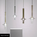 GobekUsa Glass Pendant Light: Stylish Nordic Luxury Kitchen and Bedroom Hanging Lamp