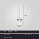 GobekUsa Glass Pendant Light: Stylish Nordic Luxury Kitchen and Bedroom Hanging Lamp