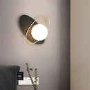 GobekUsa Glass Gold LED Wall Lamp for Chic Indoor Lighting