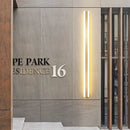 GobekUsa Gold LED Outdoor Wall Sconce Modern Waterproof IP65 for Villa Porch Garden