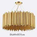 GobekUsa Gold Stainless Steel Chandelier LED Project Lamp