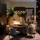 GobekUsa Gold Stainless Steel Chandelier LED Project Lamp