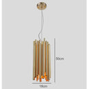 GobekUsa Gold Stainless Steel Chandelier LED Project Lamp