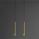 GobekUsa Gold Tube LED Pendant Lights for Kitchen Dining Office Home Decor