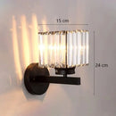 GobekUsa Modern Minimalist Wall Lamp with Glass Shade for Bedside Lighting Living Room Lighting