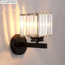 GobekUsa Modern Minimalist Wall Lamp with Glass Shade for Bedside Lighting Living Room Lighting