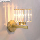 GobekUsa Modern Minimalist Wall Lamp with Glass Shade for Bedside Lighting Living Room Lighting