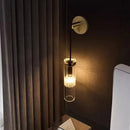 GobekUsa Golden Glass Wall Lamp: Luxury Post-modern Wall Sconces for Hotel Villa, Living Room, Aisle
