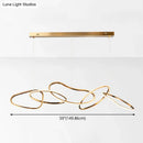 GobekUsa Modern Minimalist Golden LED 5-6 Ring Hanging Light for Dining Room