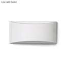 GobekUsa Modern LED White Wall Lamp with Warm/White Lighting - Metallic Rectangle Wall Washer Light