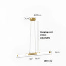 GobekUsa LED Black Gold Designer Chandelier Lighting for Dinning Room