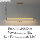 GobekUsa Salix V - Modern Minimalist Led Dimmable Bar Pendant Light