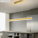 GobekUsa Salix V - Modern Minimalist Led Dimmable Bar Pendant Light