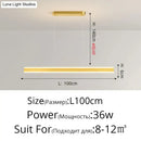 GobekUsa Salix V - Modern Minimalist Led Dimmable Bar Pendant Light