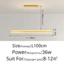 GobekUsa Salix V - Modern Minimalist Led Dimmable Bar Pendant Light