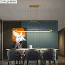 GobekUsa Salix V - Modern Minimalist Led Dimmable Bar Pendant Light