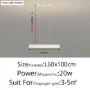 GobekUsa Salix V - Modern Minimalist Led Dimmable Bar Pendant Light