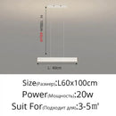 GobekUsa Salix V - Modern Minimalist Led Dimmable Bar Pendant Light