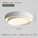 GobekUsa LED Ceiling Light Modern Minimalist Indoor LightingFixture White Black Grey