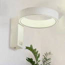 GobekUsa Modern Minimalist LED Wall Sconce with Adjustable Aluminum Fixture – Warm or White Light for Living Room Décor