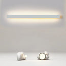GobekUsa LED White Wall Lamp: Modern Minimalist Design for Bedroom, Living Room, and TV Background.