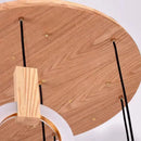 GobekUsa LED Wooden Staircase Chandelier Ceiling Lights - Modern Hanging Pendant Lamps