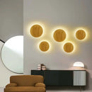GobekUsa LED Wooden Wall Lights Modern Minimalist Living Room Bedroom Decor