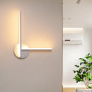 GobekUsa Minimalist Acrylic LED Wall Sconce in Warm/White Light for Bedroom