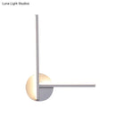 GobekUsa Minimalist Acrylic LED Wall Sconce in Warm/White Light for Bedroom
