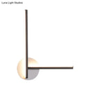 GobekUsa Minimalist Acrylic LED Wall Sconce in Warm/White Light for Bedroom