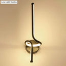 GobekUsa Minimalist Metallic LED Wall Sconce - Sleek Linear Bedside Lighting Fixture