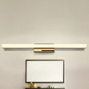GobekUsa Ultra-Thin Nordic Acrylic LED Vanity Lamp - 16"/20" Dia - Silver, Warm/White Light