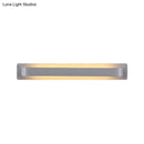 GobekUsa Modern Black/Gray/White LED Linear Wall Sconce for Living Room Décor