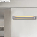 GobekUsa Modern Black/Gray/White LED Linear Wall Sconce for Living Room Décor