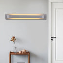 GobekUsa Modern Black/Gray/White LED Linear Wall Sconce for Living Room Décor