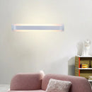 GobekUsa Modern Black/Gray/White LED Linear Wall Sconce for Living Room Décor