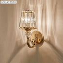 GobekUsa Modern Minimalist Wall Lamp with Glass Shade for Bedside Lighting Living Room Lighting