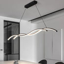 Modern Minimalist White Aluminum LED Pendant Light