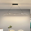Modern Minimalist White Aluminum LED Pendant Light
