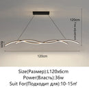 Modern Minimalist White Aluminum LED Pendant Light