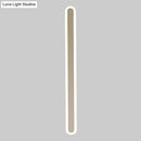 GobekUsa Modern LED Wall Sconce - White Elongated Acrylic Light - Warm/White Lighting