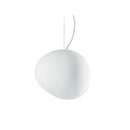 GobekUsa Cobblestone Glass LED Pendant Lights Chandelier for Villa Hotel Loft Stairway