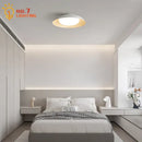 GobekUsa Cream Wind Ceiling Light Indoor LED Minimalist Modern Lamp for Home Decor