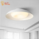 GobekUsa Cream Wind Ceiling Light Indoor LED Minimalist Modern Lamp for Home Decor